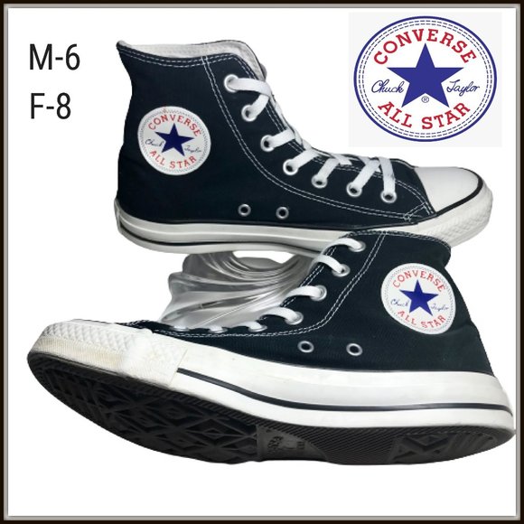 Converse Shoes - Converse Chuck Taylor High Tops Women's Size 8